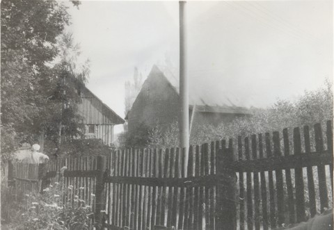 požár stodola